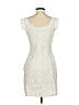 Black Halo Ivory White Cocktail Dress Size 4 - photo 2