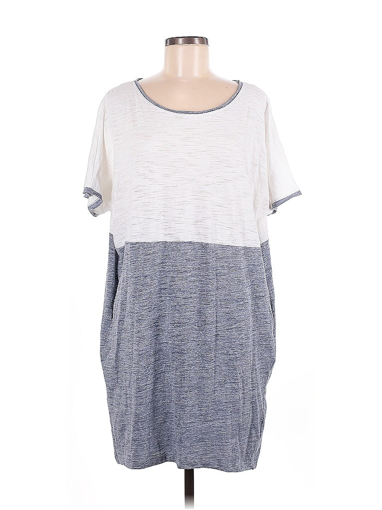 Easel Gray Casual Dress Size M - photo 1