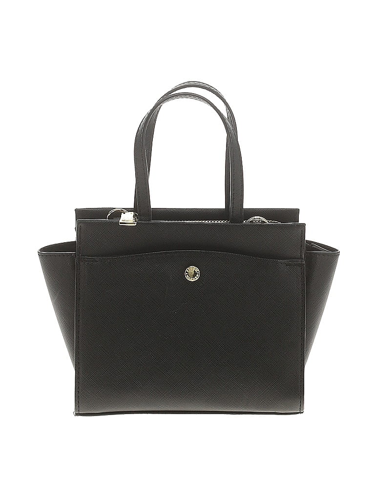Steve Madden 100% Polyurethane Solid Black Satchel One size - photo 1