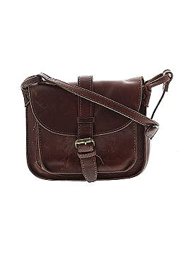 Fat Face Leather Crossbody Bag