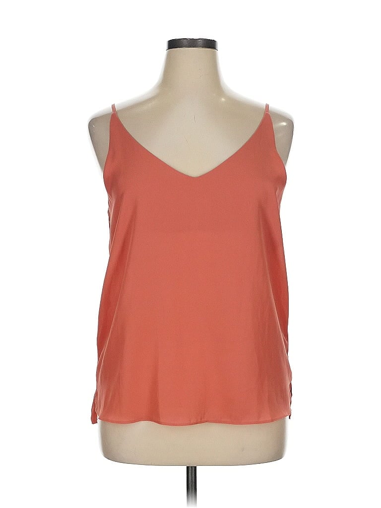 Pre-owned Shinestar Sleeveless Blouse In Orange
