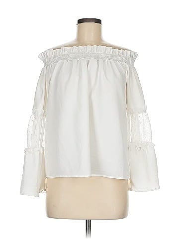 Blue Rain Long Sleeve Blouse (view 1)