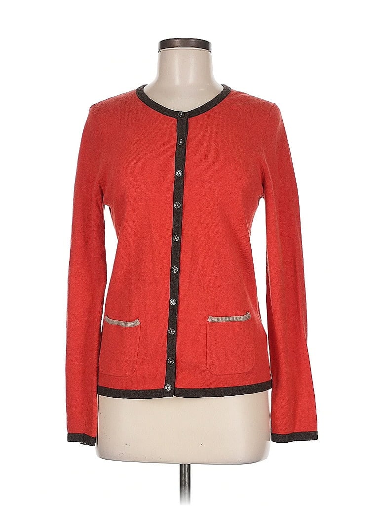 Pre-owned Gerry Weber Cardigan Sweater In Red