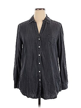 Foxcroft 3/4 Sleeve Button Down Shirt