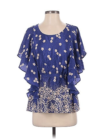 Paul & Joe Sister Short Sleeve Silk Top (view 1)