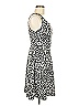 Xhilaration Animal Print Black Casual Dress Size M - photo 4