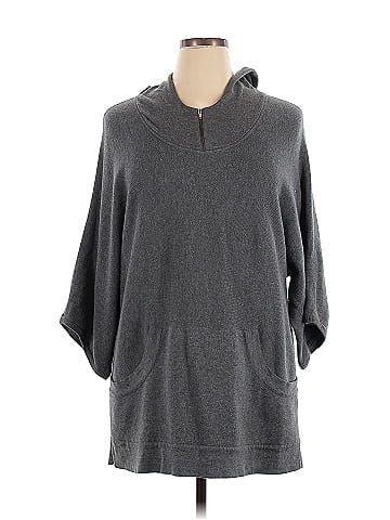 Eileen Fisher Pullover Hoodie (view 1)
