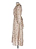 Xirena 100% Cotton Paisley Ivory Casual Dress Size L - photo 5