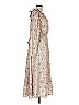 Xirena 100% Cotton Paisley Ivory Casual Dress Size L - photo 4