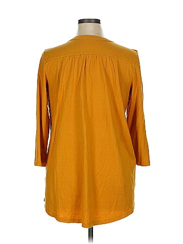 Coldwater Creek 3/4 Sleeve Blouse (view 2)