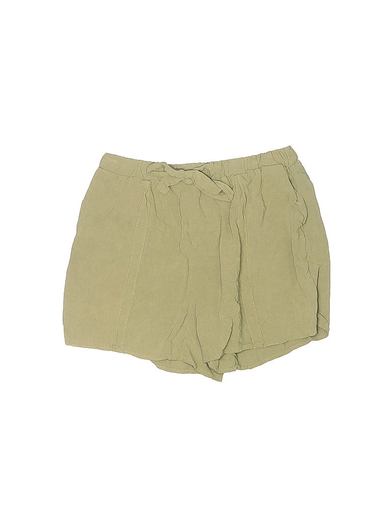 Easel Solid Green Khaki Shorts Size L - photo 1