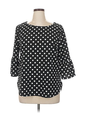 Green Envelope 3/4 Sleeve Blouse (view 1)