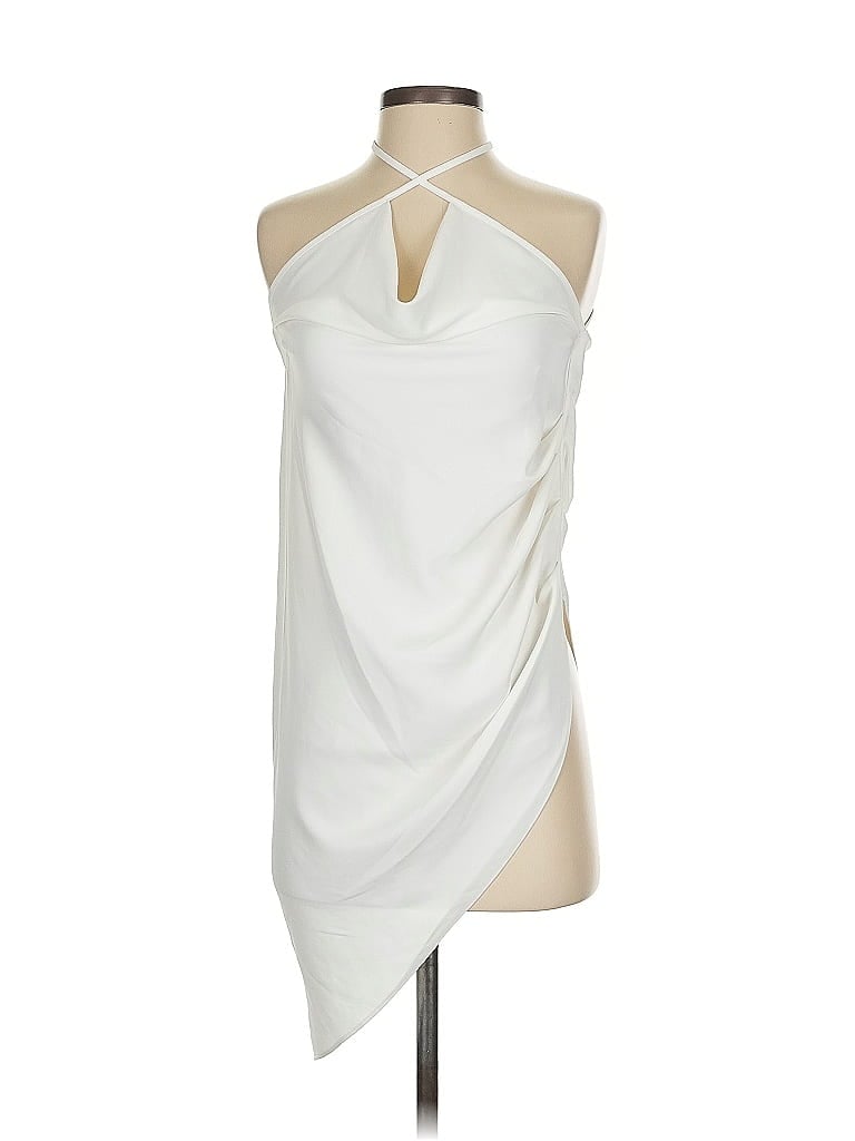 Pre-owned Amanda Uprichard Cocktail Dress In White