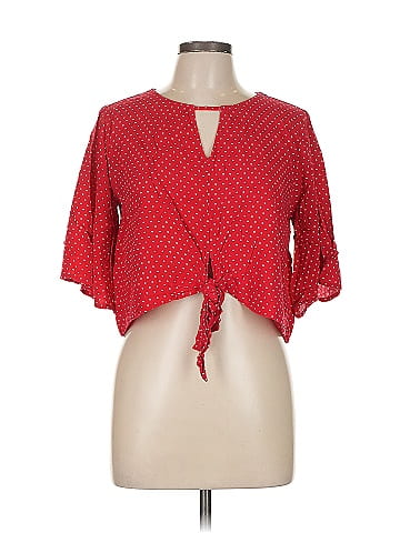 Mossimo Supply Co. 3/4 Sleeve Blouse (view 1)