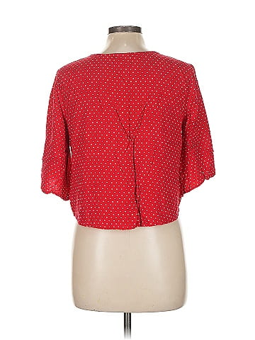 Mossimo Supply Co. 3/4 Sleeve Blouse (view 2)
