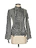 XCVI Animal Print Gray Jacket Size XS - photo 1