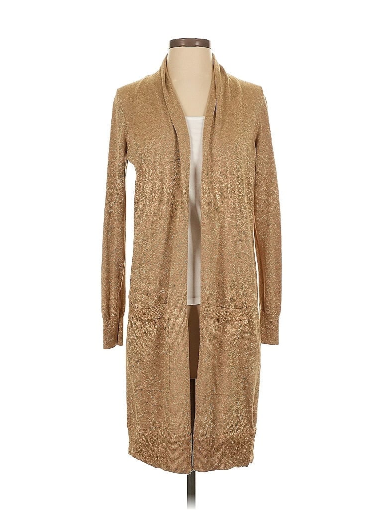 Pre-owned Michael Michael Kors Cardigan Sweater In Brown