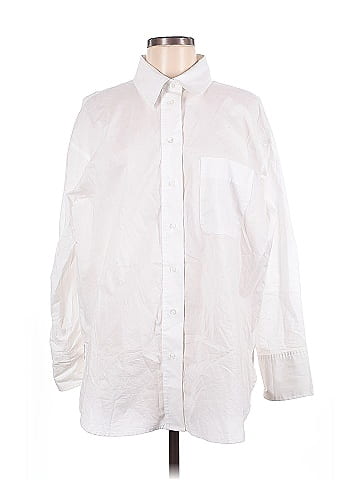 MNG Long Sleeve Button-Down Shirt (view 1)
