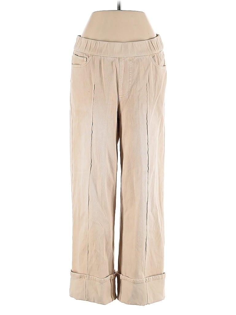 Isaac Mizrahi LIVE! Tan Jeans Size 6 - photo 1