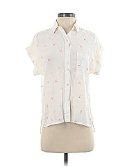 Rails Short Sleeve Silk Top