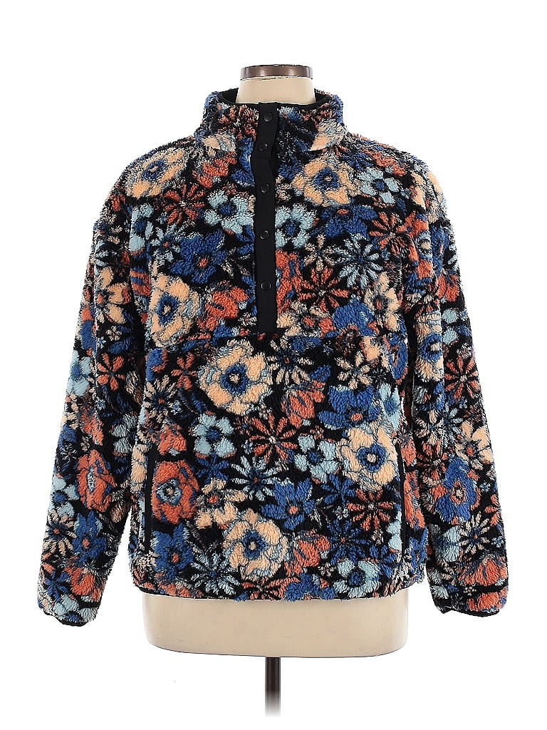 Hurley 100% Polyester Blue Fleece Size XL - photo 1