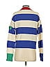 United Colors Of Benetton Color Block Blue Wool Pullover Sweater Size S - photo 2