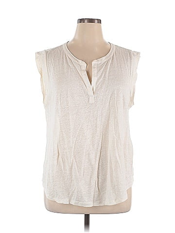 Ann Taylor LOFT Sleeveless T-Shirt (view 1)