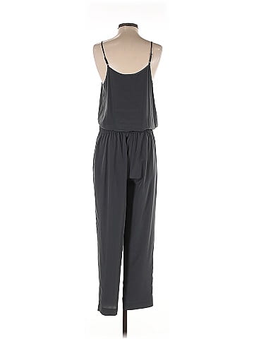 J.Crew Factory Store 100% Polyester Gray Jumpsuit Size 4