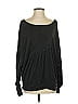 Covet Black Long Sleeve Top Size S - photo 1