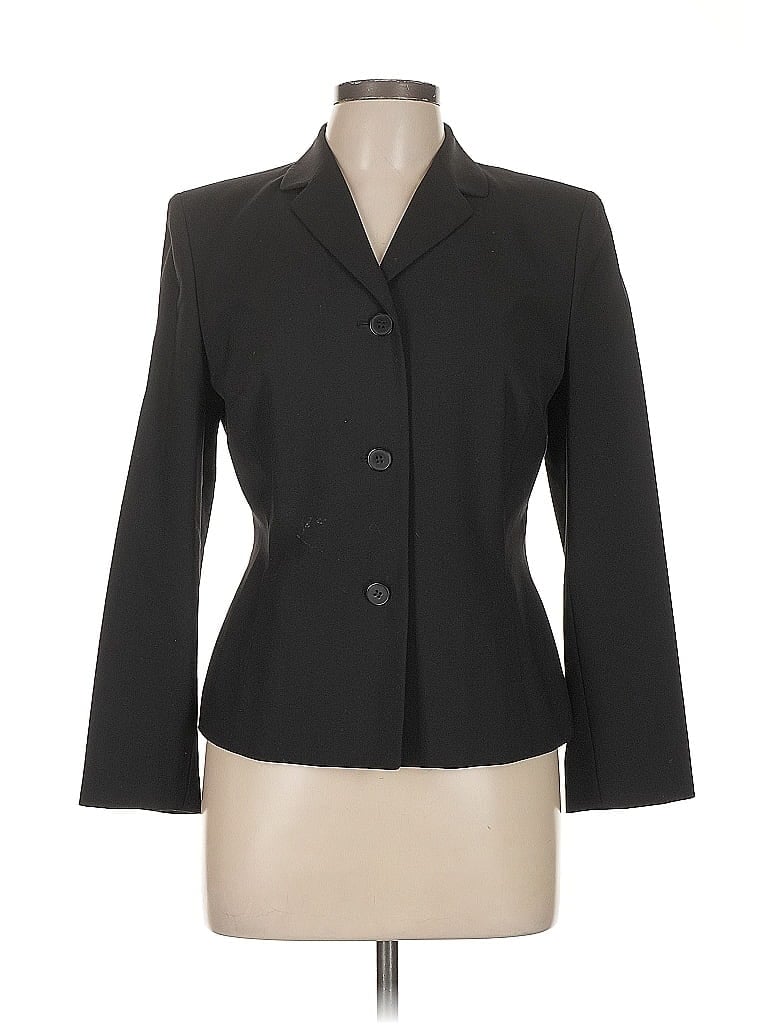 Pre-owned Ann Taylor Loft Blazer Jacket In Gray