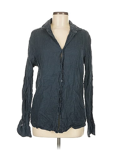 Massimo Dutti Long Sleeve Button-Down Shirt (view 1)