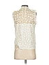 BB Dakota Ivory Sleeveless Blouse Size S - photo 2