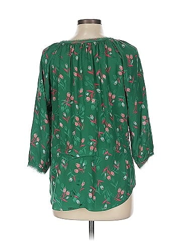 Rebecca Taylor 3/4 Sleeve Silk Top (view 2)