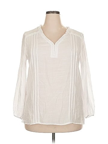 Counterparts Long Sleeve Blouse (view 1)