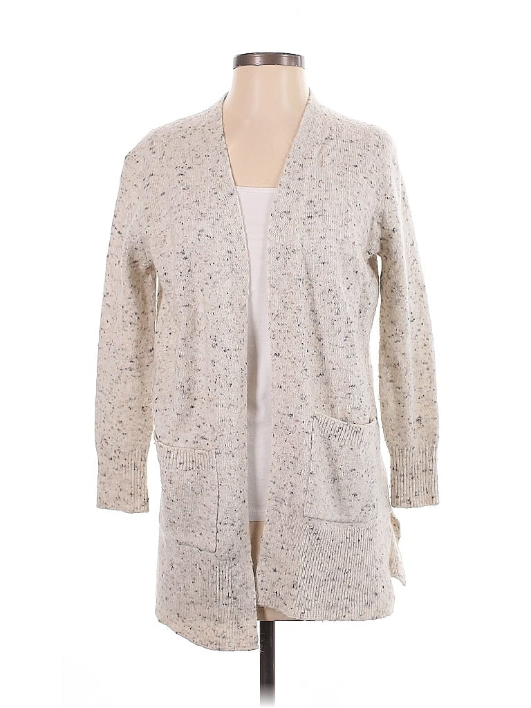 Pre-owned Madewell Cardigan Sweater In White