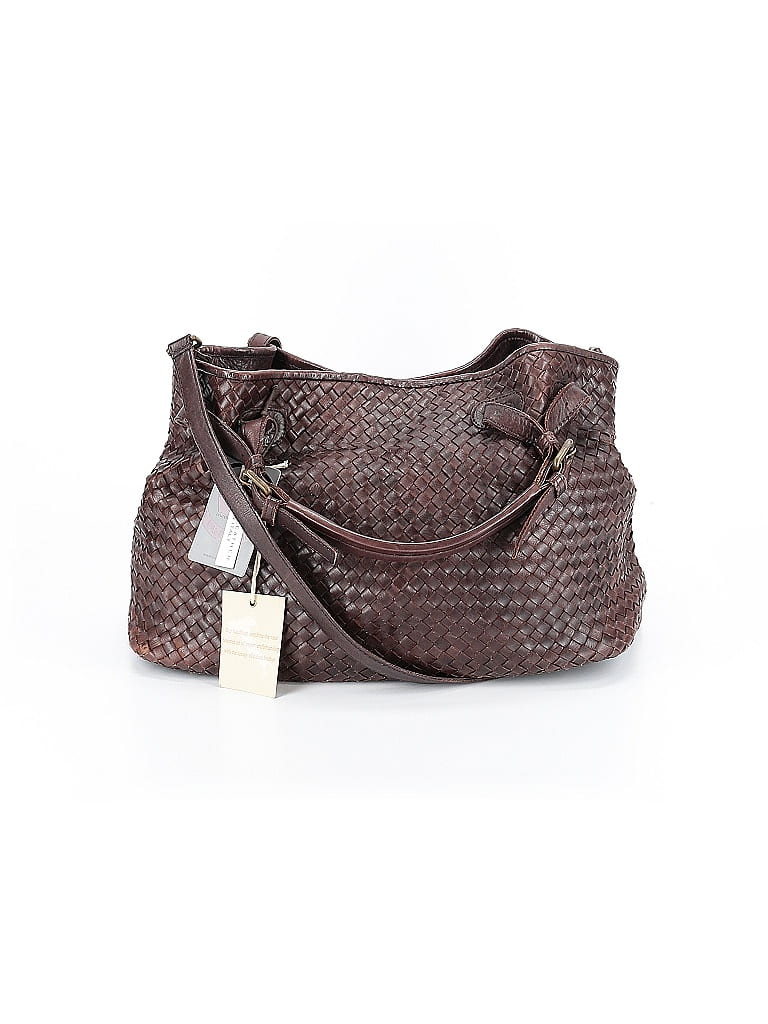 Valentina Brown Leather Satchel One size - photo 1