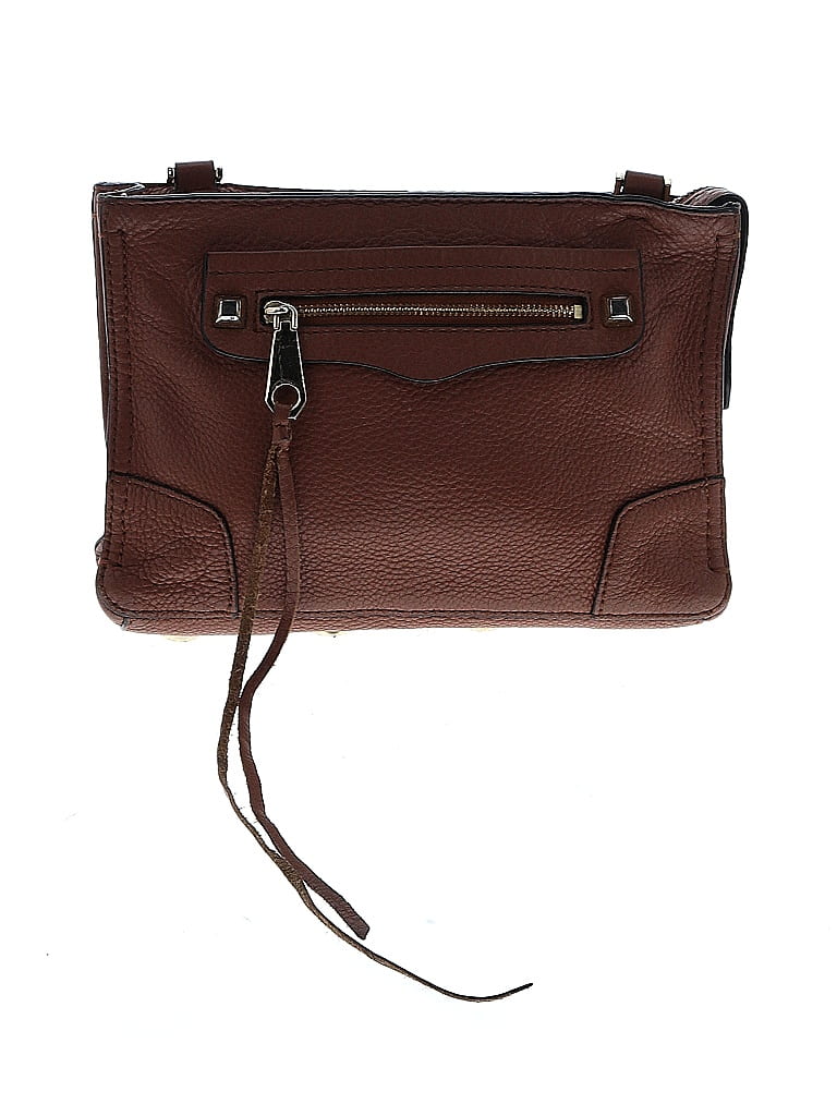 Rebecca Minkoff 100% Leather Brown Leather Crossbody Bag One size - photo 1