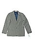 Cat & Jack Chevron-herringbone Gray Blazer Size 10 - photo 1