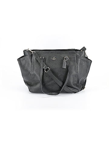 Coach Factory Leather Satchel (view 1)