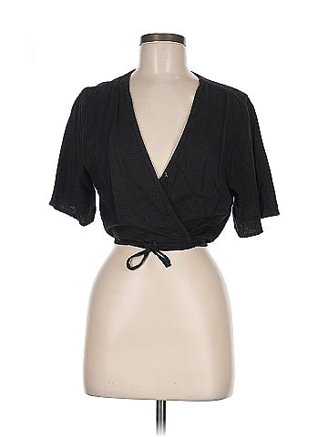 Abercrombie & Fitch Short Sleeve Blouse (view 1)