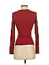 Arden B. Burgundy Red Long Sleeve Top Size S - photo 2