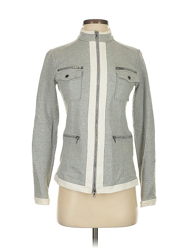 Pre-owned Boston Proper Jacket In Gray