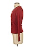 Arden B. Burgundy Red Long Sleeve Top Size S - photo 5