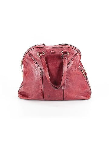 Yves Saint Laurent Rive Gauche Leather Oversized Muse Bag (view 1)