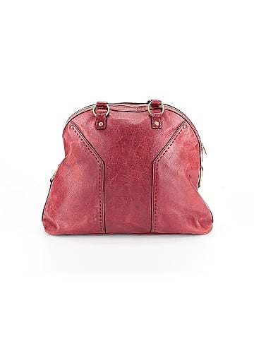 Yves Saint Laurent Rive Gauche Leather Oversized Muse Bag (view 2)