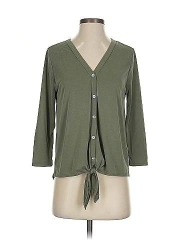 Green Envelope 3/4 Sleeve T-Shirt (view 1)