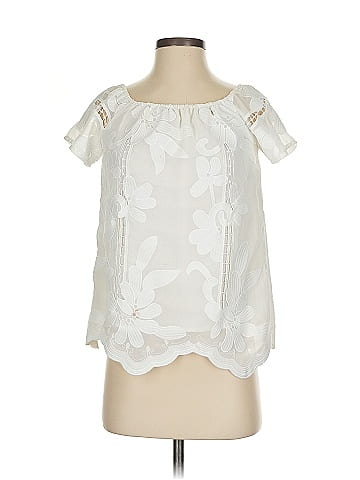 WAYF Short Sleeve Blouse (view 1)