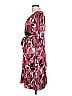 Bisou Bisou 100% Polyester Print Pink Cocktail Dress Size 12 - photo 5