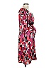 Bisou Bisou 100% Polyester Print Pink Cocktail Dress Size 12 - photo 4