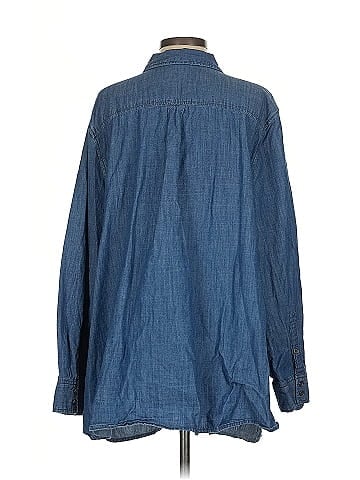 Denim 24/7 Long Sleeve Button-Down Shirt (view 2)